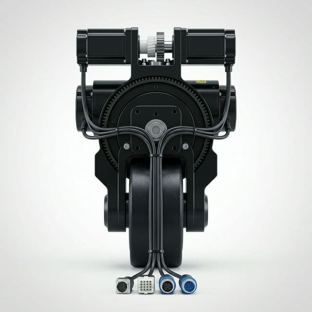 AMR differential drive unit assembly for OEM projects