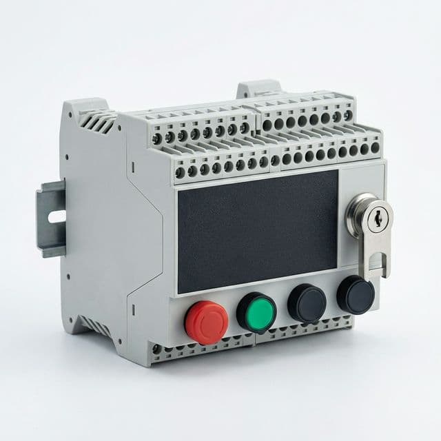 Safety relay for machinery emergency stop circuits